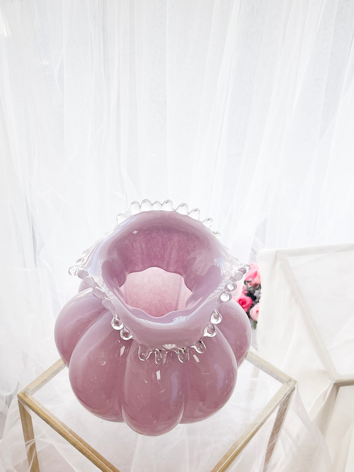 Vintage Glass Vase