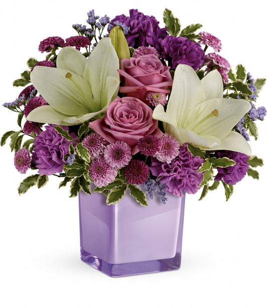 [FRESH FLOWER] Pleasing Purple Bouquet