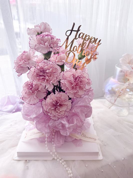 [FRESH FLOWER] Blushing Grace – Mother’s Day Carnation Box