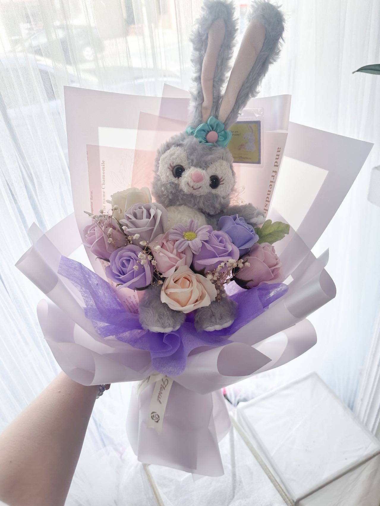 StellaLou Plush Rose Bouquet