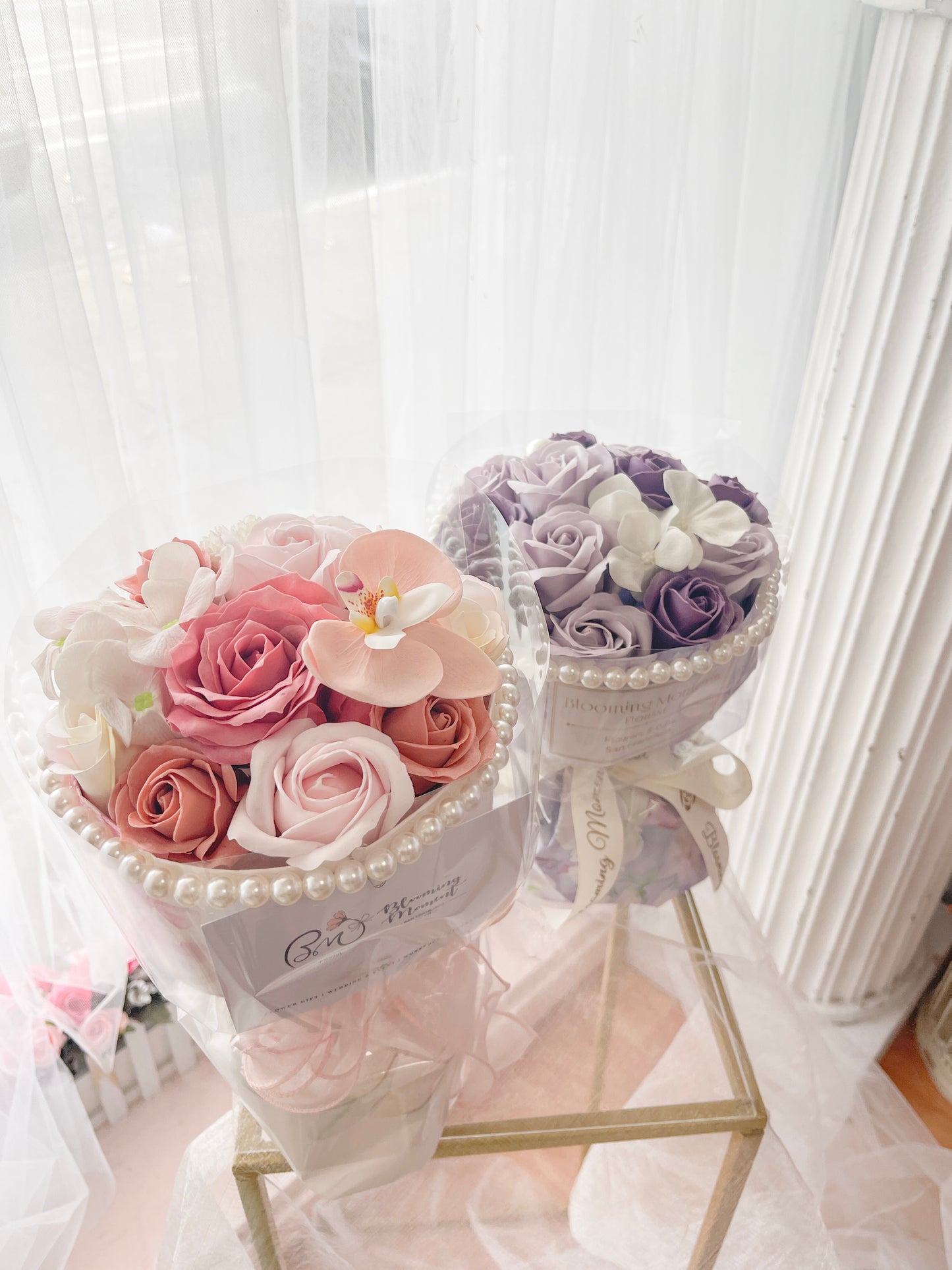 Princess-style Soap Flower Bouquet