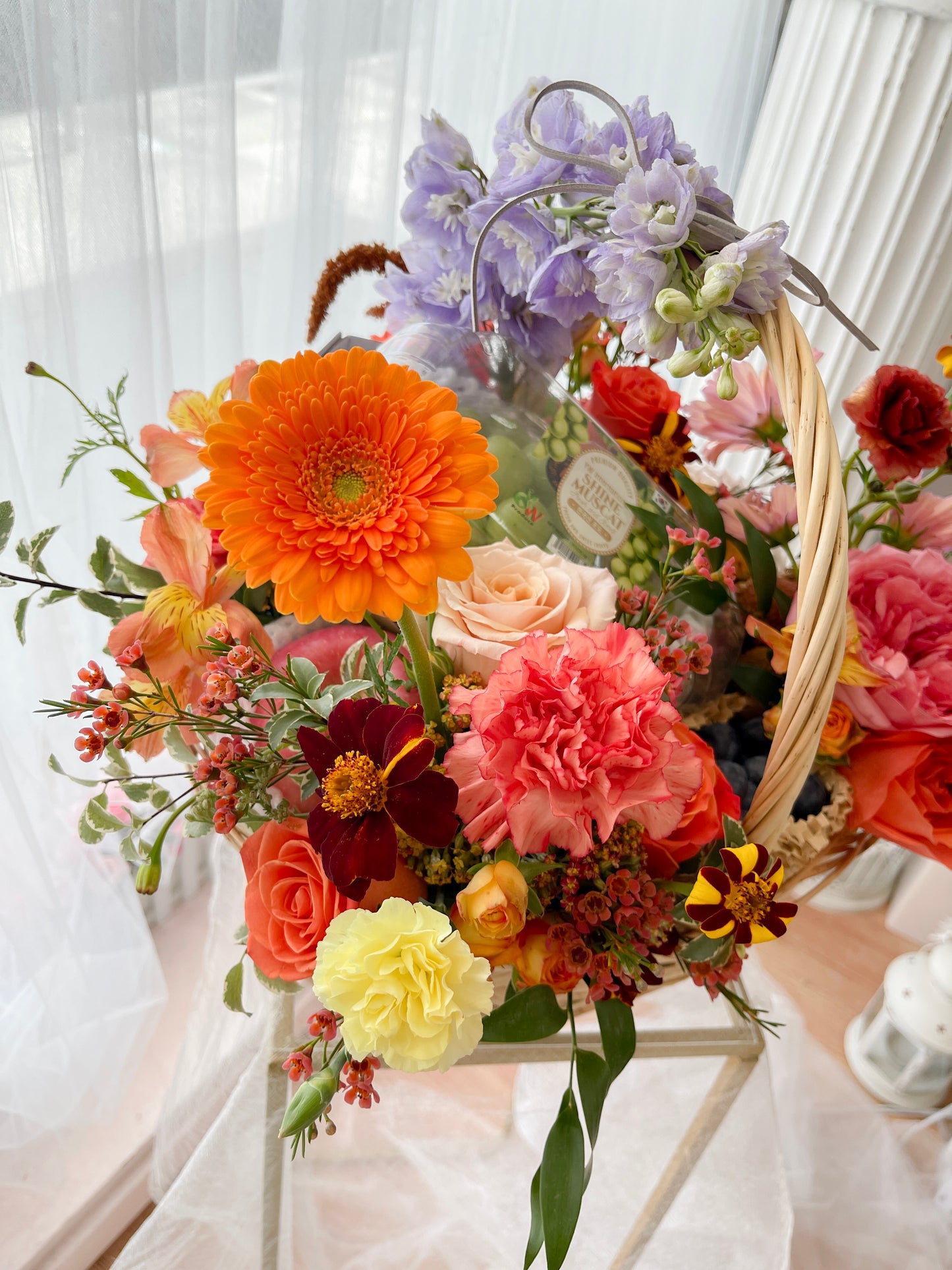 [FRESH FLOWER] Blooming Orchard in Basket