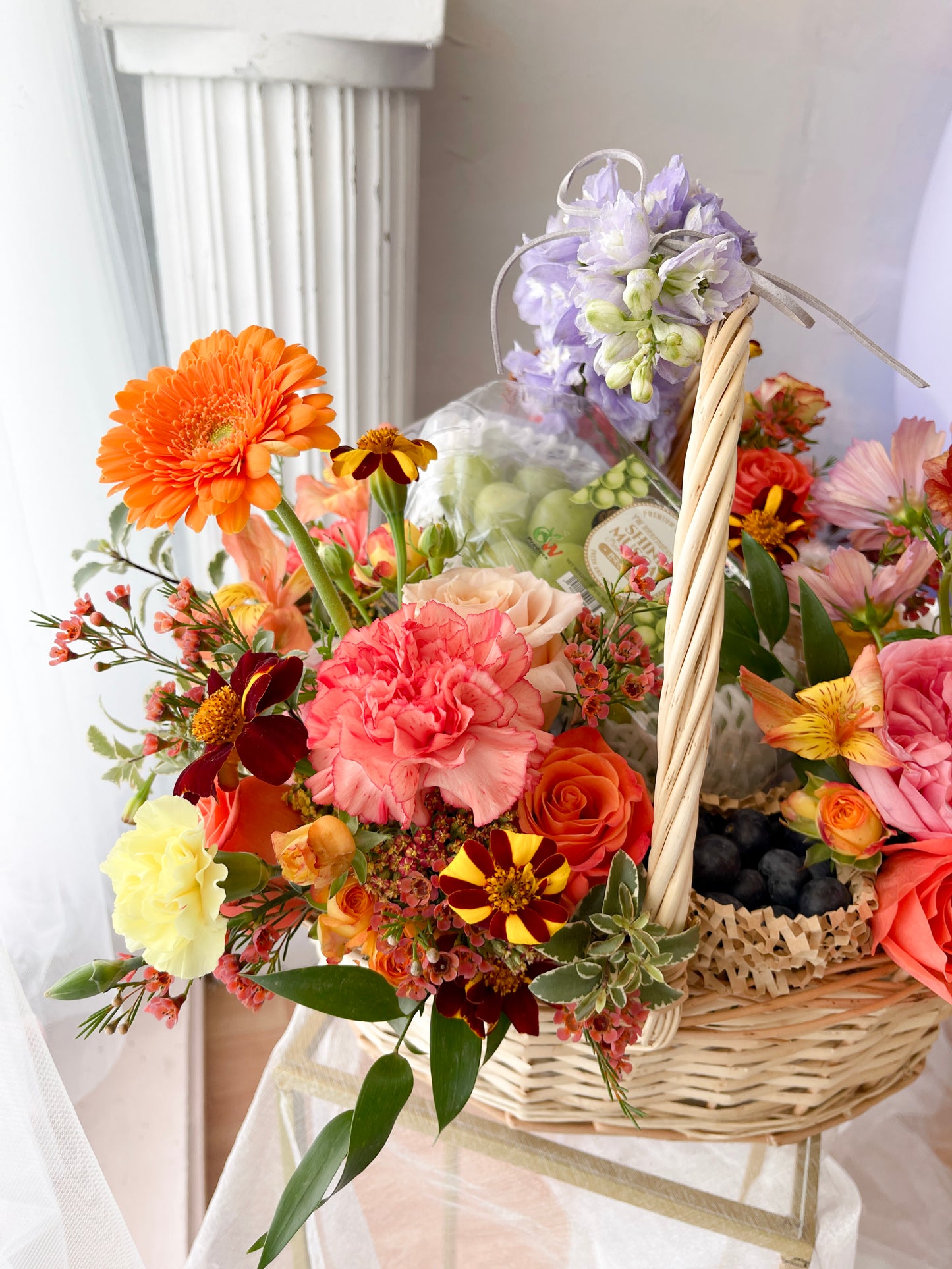 [FRESH FLOWER] Blooming Orchard in Basket