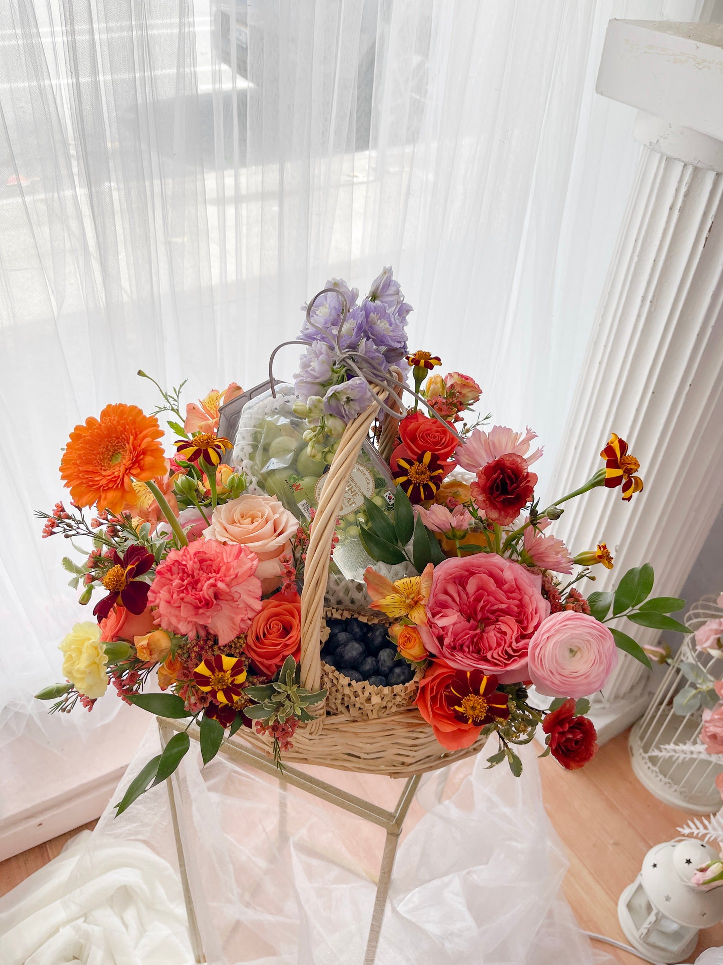 [FRESH FLOWER] Blooming Orchard in Basket