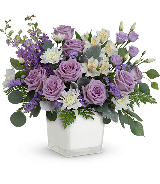 [FRESH FLOWER]Teleflora's Honey Lavender Blooms Bouquet PM